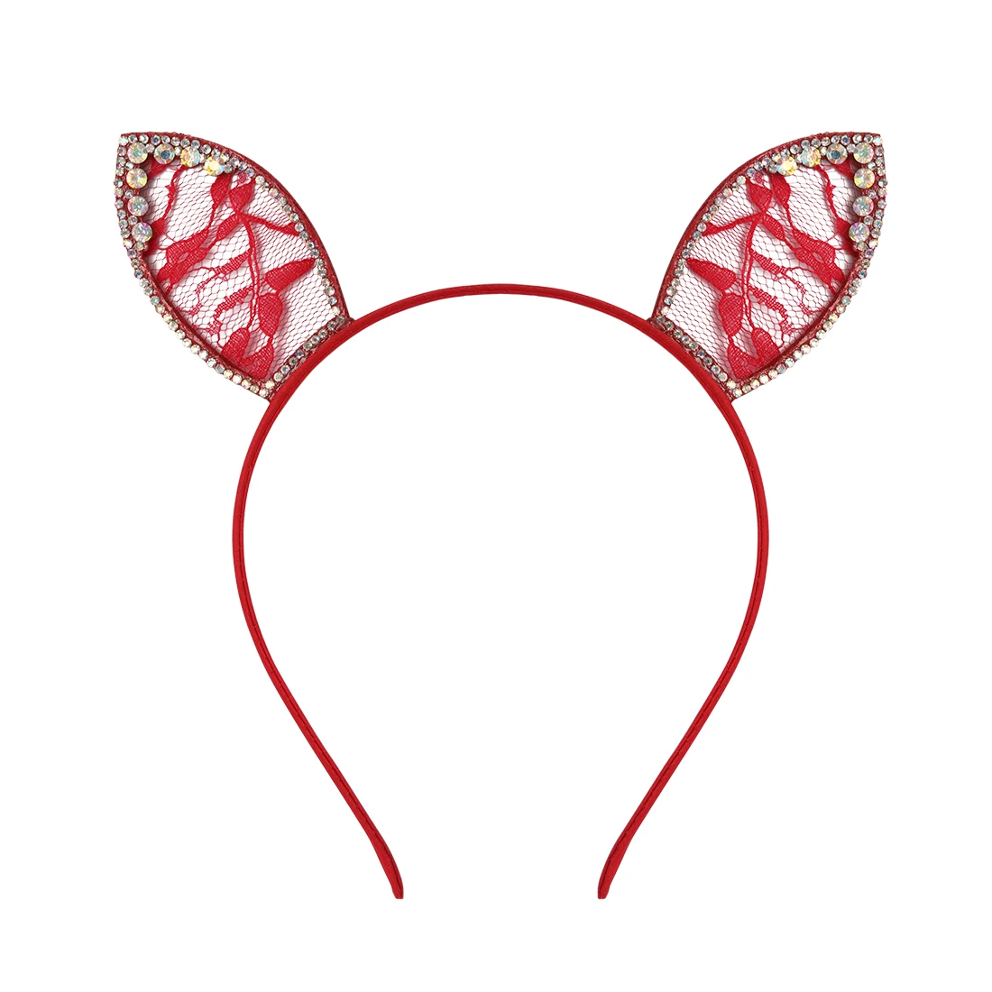 6 шт./лот Новинка Коза Рог Кристалл Rhinestone Hairband Для женщин Обувь для девочек