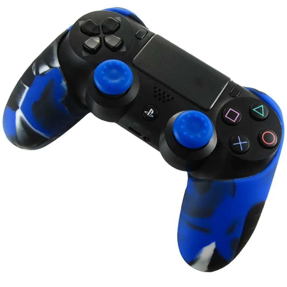 Мягкий силиконовый резиновый чехол для Play Station Dualshock 4 PS4 DS4 Pro тонкий контроллер