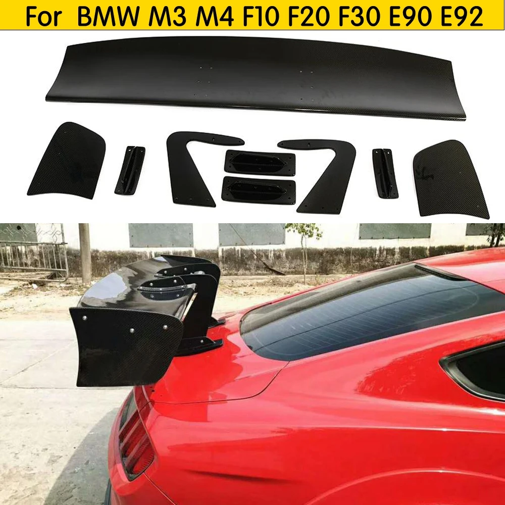 Автомобильный спойлер заднего багажника крыла для BMW M3 M4 F10 F20 F30 E90 E92 E93 F80 F82