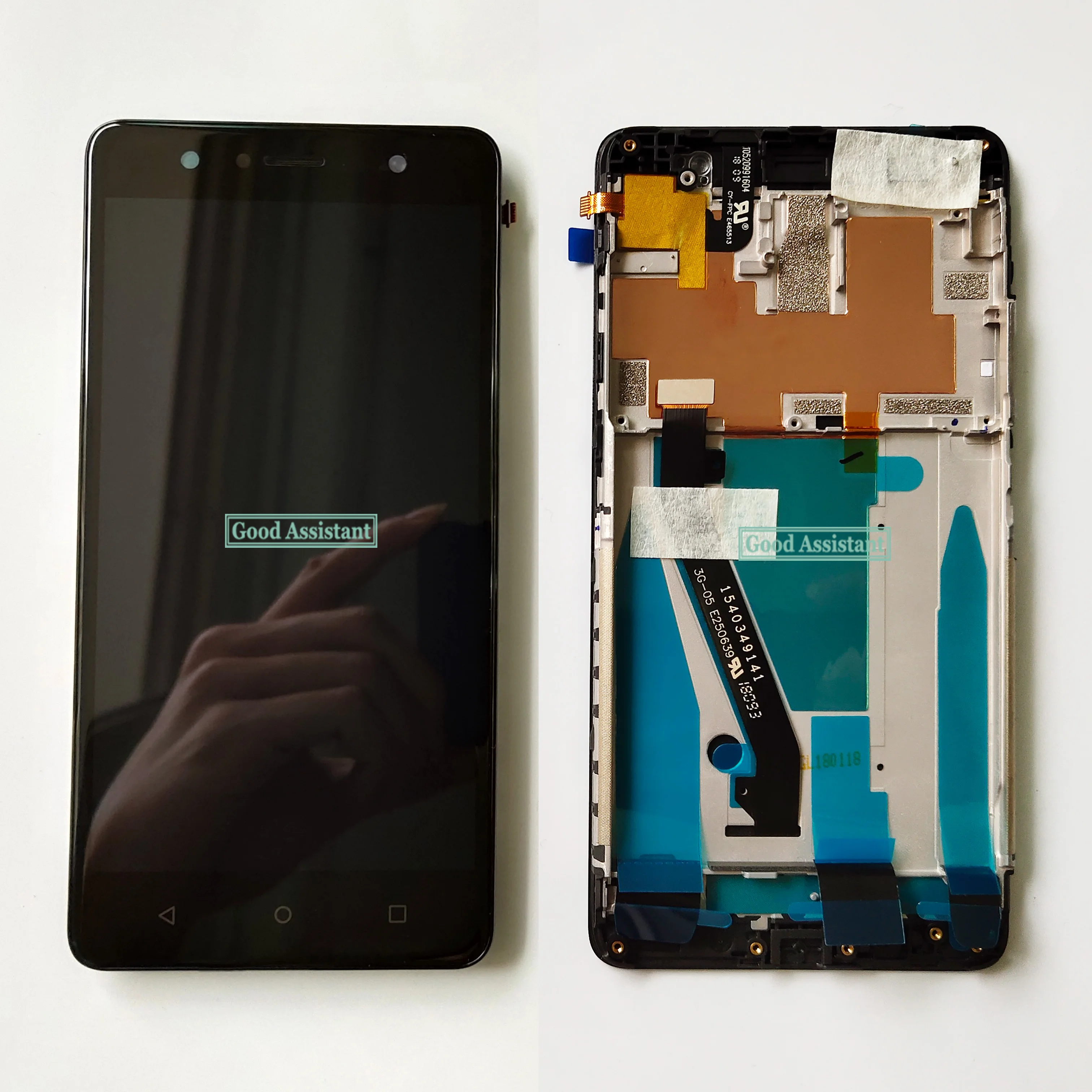 Оригинальный черный/белый жк дисплей для Lenovo K8 Plus дигитайзер сенсорного экрана