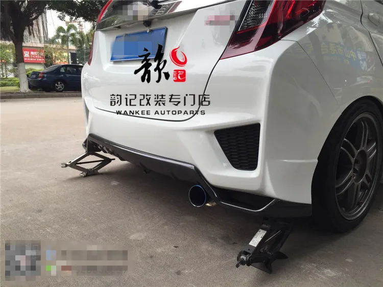 Подходит для HONDA Fit 14-17 GK5 FIT3 SEEKER RS углеродное волокно или FPR спойлер