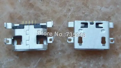 50 шт потребительских упаковок для микро 5pin 0 8 USB разъем зарядки запчастей Alcatel One