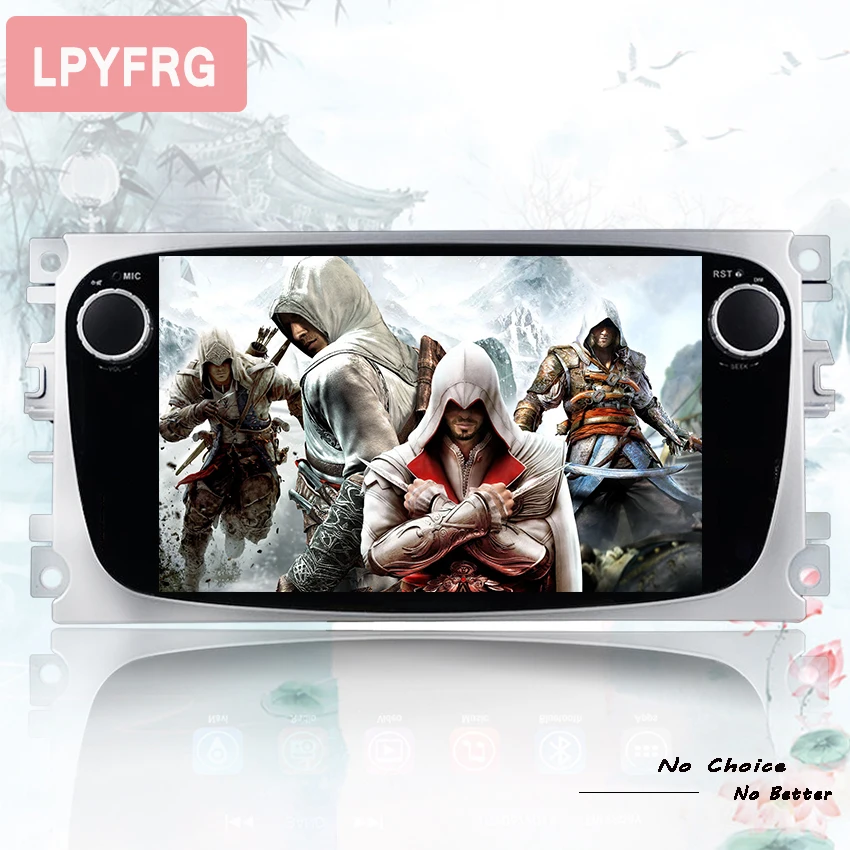 Восьмиядерный Автомобильный мультимедийный плеер Android 8 1 GPS 2 Din автомобильный