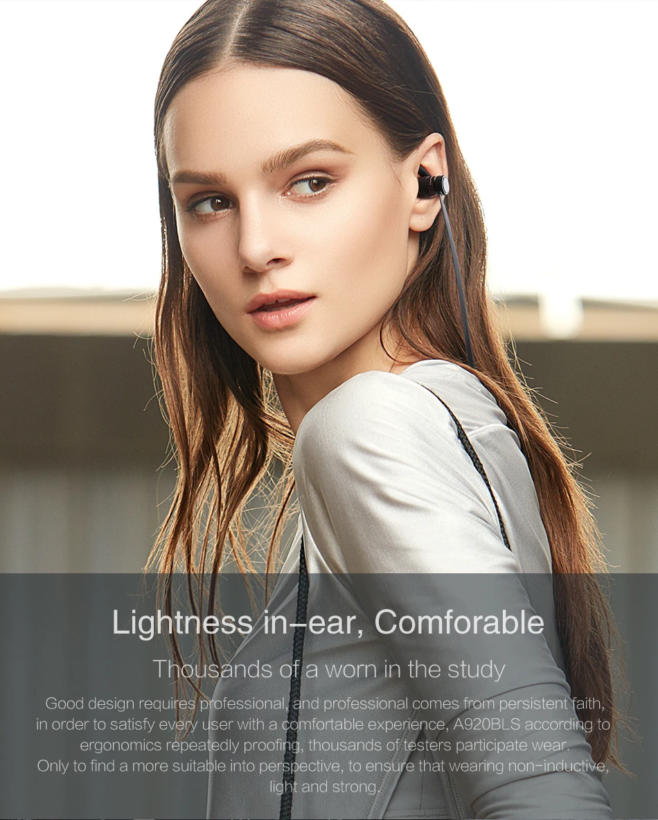 Bluetooth наушники AWEI A920BLS беспроводные с басами Спортивная гарнитура Casque 10h