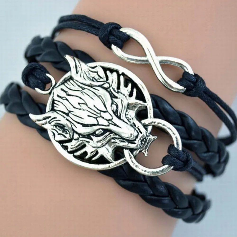 Hot Vintage Fashion Women Jewelry Leather Double Infinite Multilayer Bracelets Factory Price Wholesales 2018 new year Best Gift | Украшения