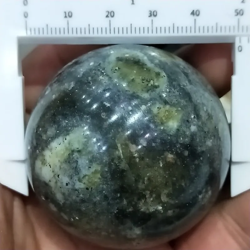 about 50mm DHXYZB 45-65 мм Природный камень опал сфера Кристалл кварц шар рок камни и минералы Рэйки, лечение чакры домашний декор - Цвет: about 50mm