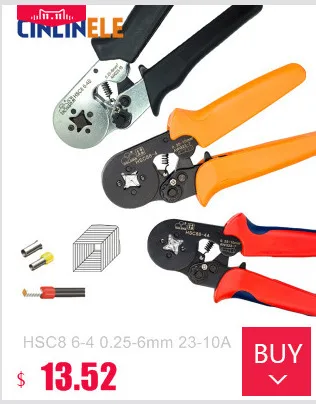 LAS-005 Multi function Crimp Of Energy Saving Crimping Pliers Two sets of dies at both side for using and storing easily crimper