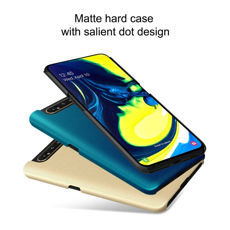 Nillkin Пластик Coque для samsung Galaxy A80 чехол для samsung Galaxy A80 A90 SM-A805F SM A805F телефона чехол-лента на заднюю панель
