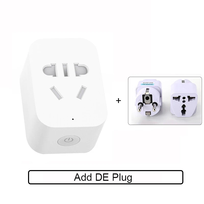 Add DE Оригинальная Xiaomi mi интеллектуальная розетка ZigBee версия пульт дистанционного управления таймер обнаружения мощности с умным домашним приложением mi Home - Цвет: Add DE