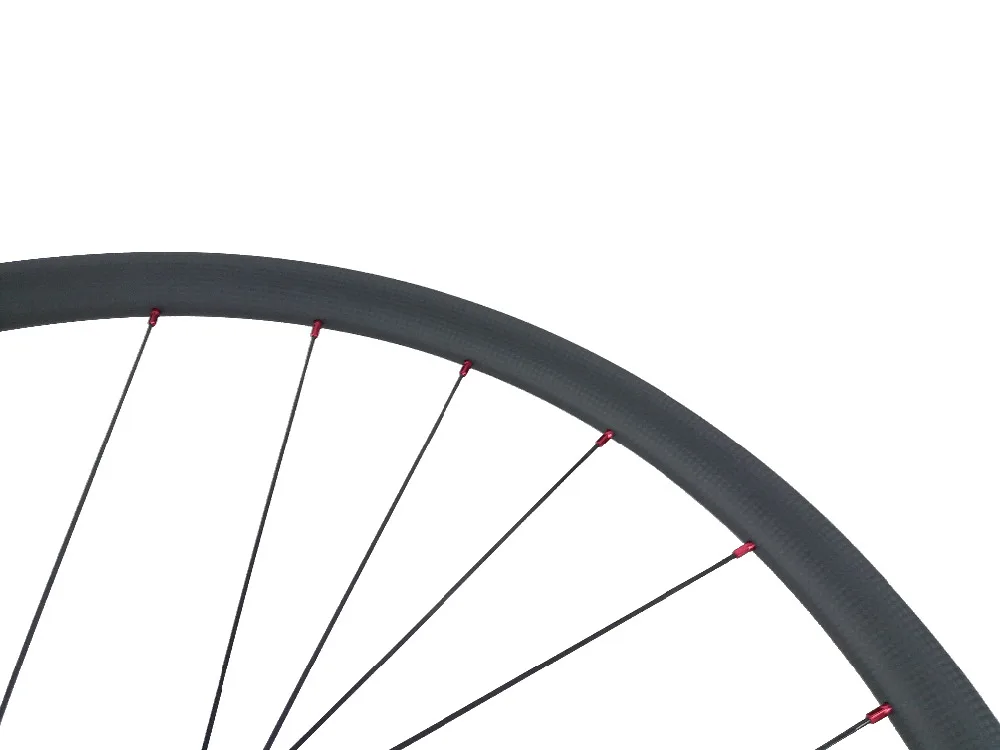 29er MTB XC SL 28 мм Асимметричный клинчер бескамерное заднее колесо из углеродного