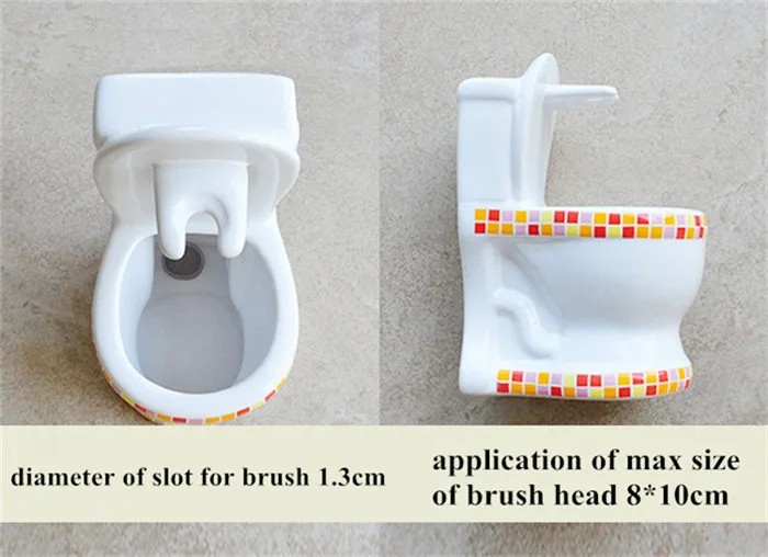 Керамический ершик держатель для аксессуаров ванной набор креативный