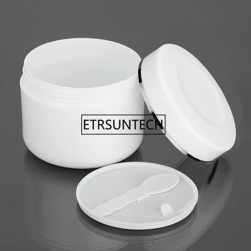 200g 250g 500g Cream Jar Plastic Makeup Sub-bottling Empty Cosmetic Container Case Sample Mask Canister Lotion Cans F1759 | Красота и