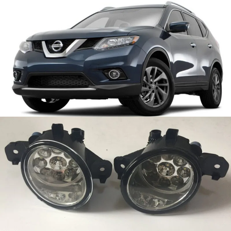 Для Nissan Rogue X Trail 2013 2016 9 штук Светодиодный s Противотуманные фары H11 H8 12В 55 Вт