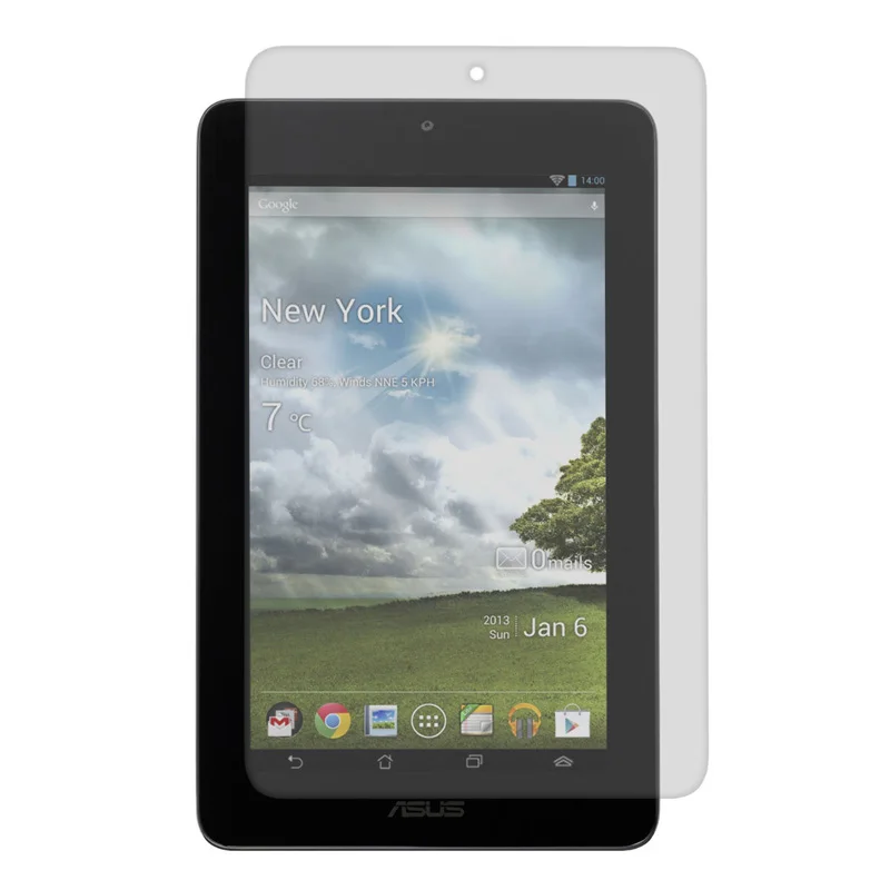 2х пленки + ткань 1x Стилус ЖК-прозрачная защитная пленка для ASUS MeMo Pad 7 ME172 ME172V