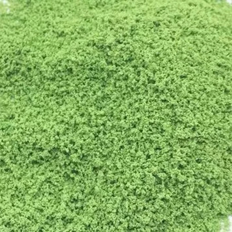 Light Green 50 г пробки 0,8-1,0 мм грубого газона земли Губка Материал Масштаб Модель железнодорожной железной дороги макет порошок модель поезд строительство DIY dioramas - Цвет: Light Green