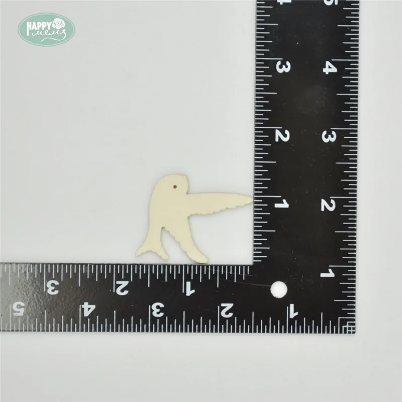 Happymems деревянные птицы 24 шт./лот из натуральной древесины сосны формы DIY Ремесло