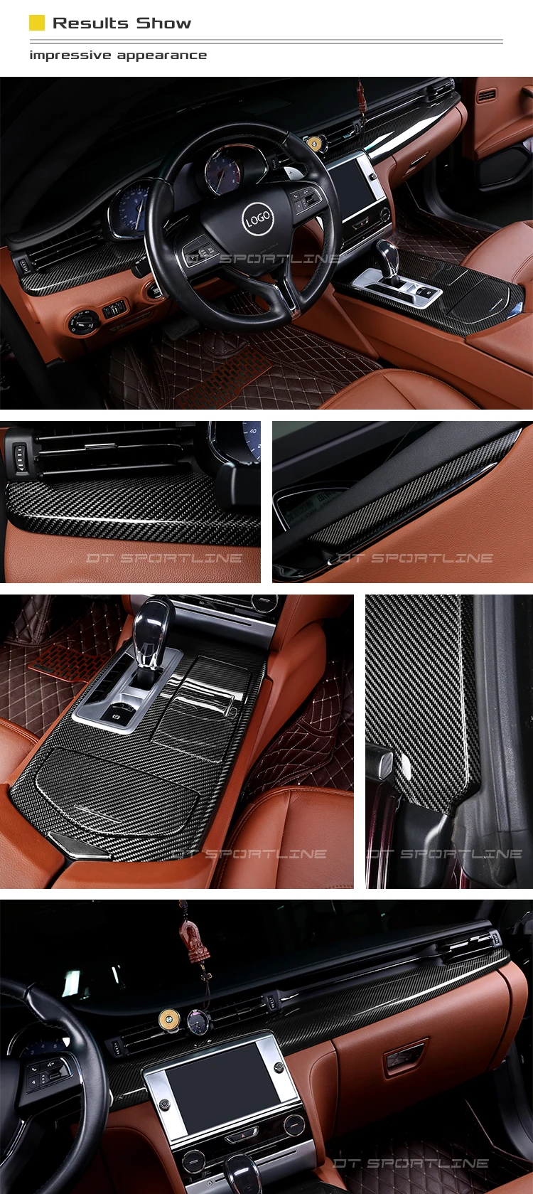 Реальные углеродного волокна внутренняя отделка для Maserati Quattroporte M156 Dash комплект центральной консоли крышка дверная ручка Отделка приборной панели