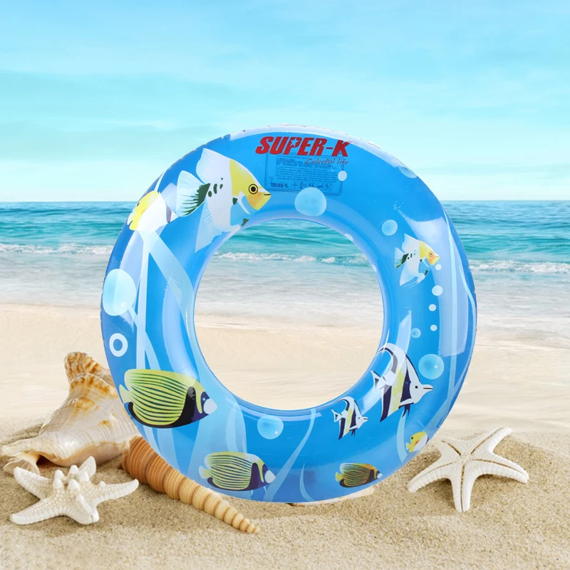 SI373-Blue-86cm Летний надувной мультфильм принцесса Красочные 80 см детский плавательный круг бассейн поплавок детские игрушки пляжные Водные Кольца для плавания - Цвет: SI373-Blue-86cm