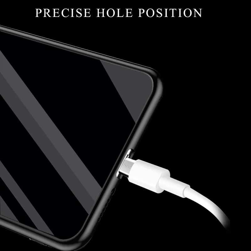 Star Space Tempered Glass Phone Cases For Samsung Galaxy A8 2018 / A5 Plus Soft TPU Bumper Protective Coque |