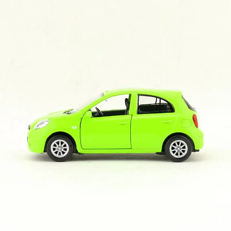 /RMZ городская игрушка/Литье под давлением модель/1:28 весы/Nissan March Micra/тяните назад автомобиль/Набор для обучения/подарок/Дети