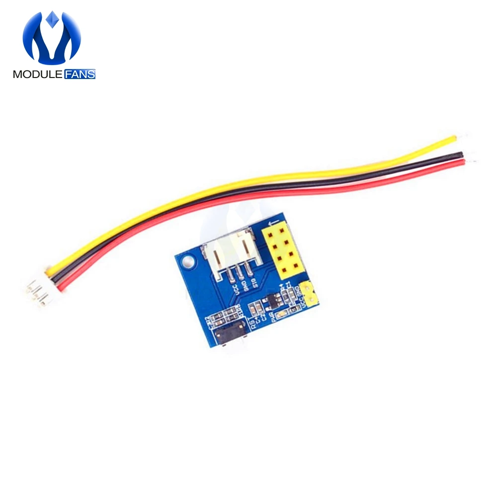 ESP8266 ESP01 ESP-01 RGB светодиодный контроллер Adpater wifi модуль для Arduino IDE WS2812 WS2812B 5050 16 бит светильник кольцо Рождество DIY