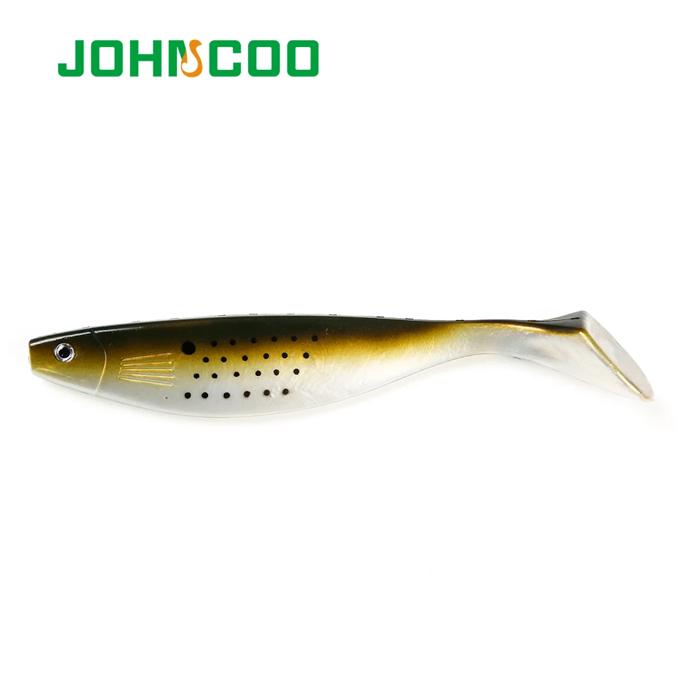 JOHNCOO морские приманки мягкие 230 мм 72 г рыболовные глубоководная Шад Пластик бас