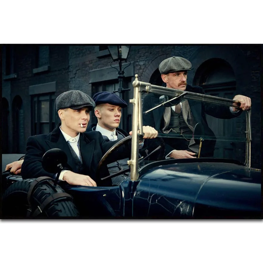 MQ3497 Peaky Blinders Cillian Murphy США ТВ-шоу Серии художественный плакат Шелковый Холст украшение дома стены комнаты картина печать