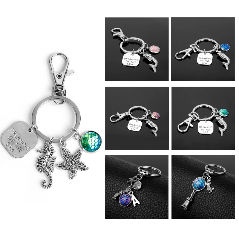 Брелок для ключей Женский креативный держатель с подвеской в виде мерцающей