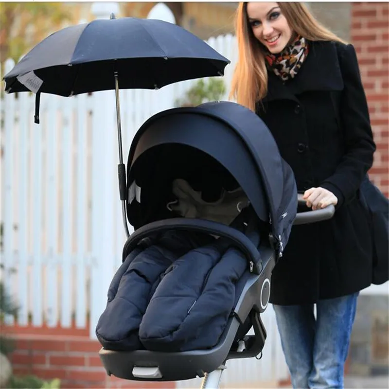 Зимние теплые коляска с четырями колесами stokke спальный мешок Ножная муфта