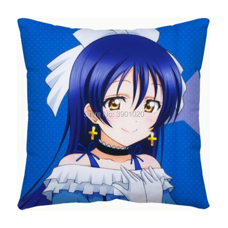 Милый мультфильм! Аниме минами Kotori Kousaka Honoka квадратная подушка на заказ подарок