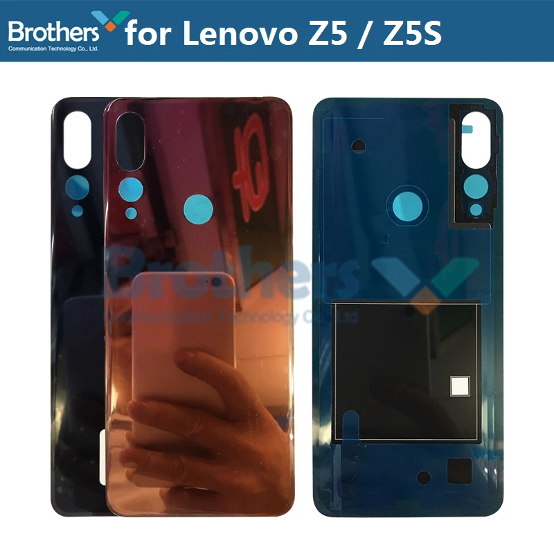 Задняя крышка для Lenovo Z5S корпус батареи Z5 задняя аккумулятора замена телефона