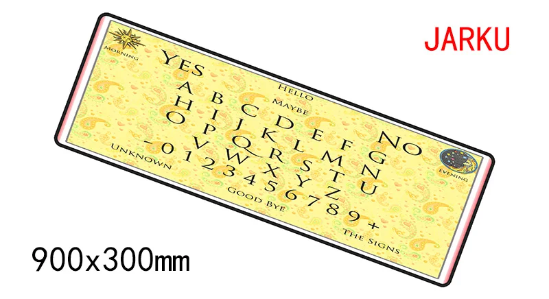 900x300x2 мм ouija доска-планшет мышь игровой коврик для мыши геймер Коврик для мыши лучший продавец колодки игровой компьютер padmouse Ноутбук игровой коврик - Цвет: Size 900x300x2mm