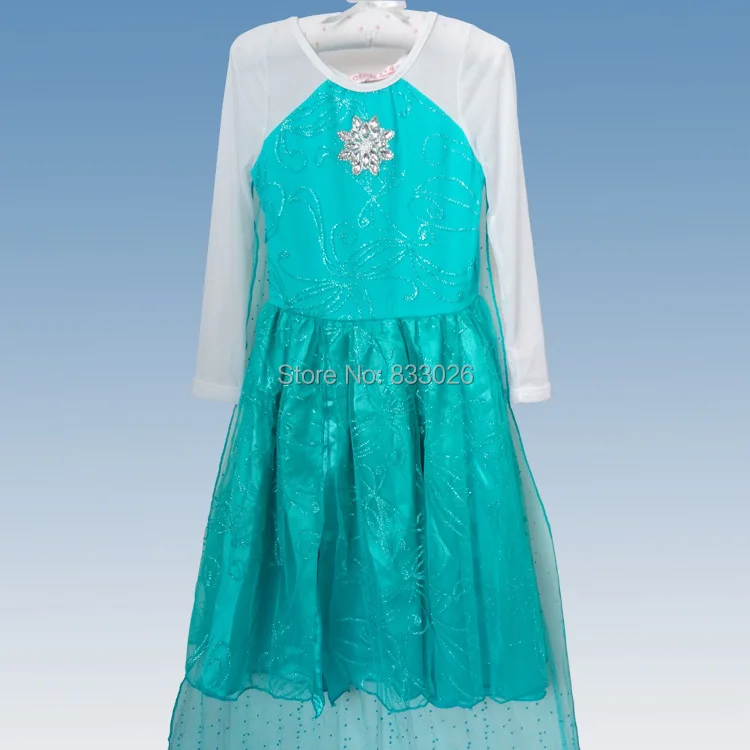 Free shipping High quality New Style dancing dress Elsa Anna beautiful Dress Fashion princess |