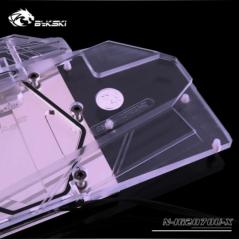 Bykski блок водяного охлаждения подходит красочные iGame GeForce RTX2070 Ultra OC блок GPU, 3 pin/4 Pin Материнская плата управления, N-IG2070U-X