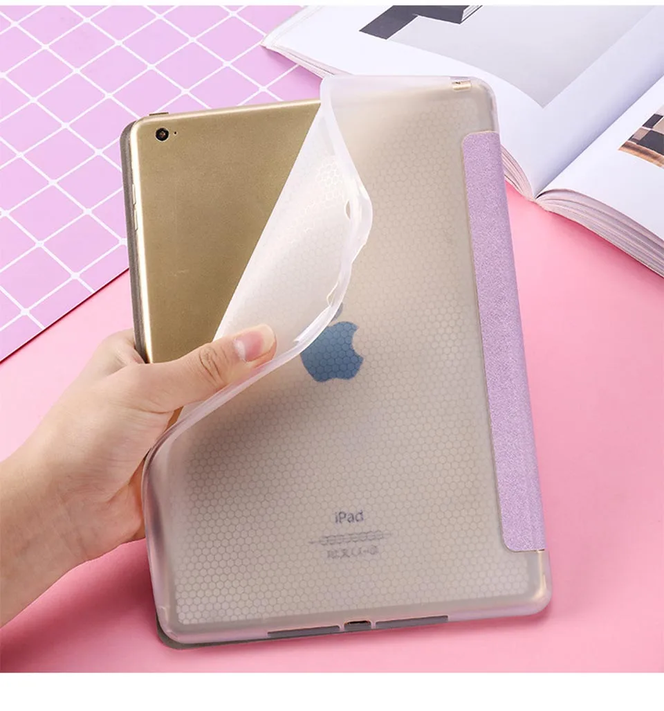 Чехол для fundas iPad mini 5/Air 3, милый мультяшный чехол из искусственной кожи для девочек, для iPad 9,7 Air 1/2 Mini 1 2 3, Магнитный умный чехол