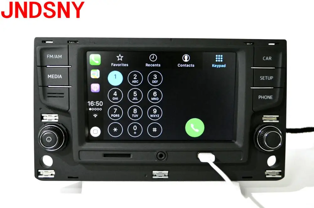 JNDSNY Mib 6,5 MIB система вещания поддерживает Carpaly Bluetooth изображение заднего вида для Volkswagen Golf 7 Mk7 seven Passat B8 MIB