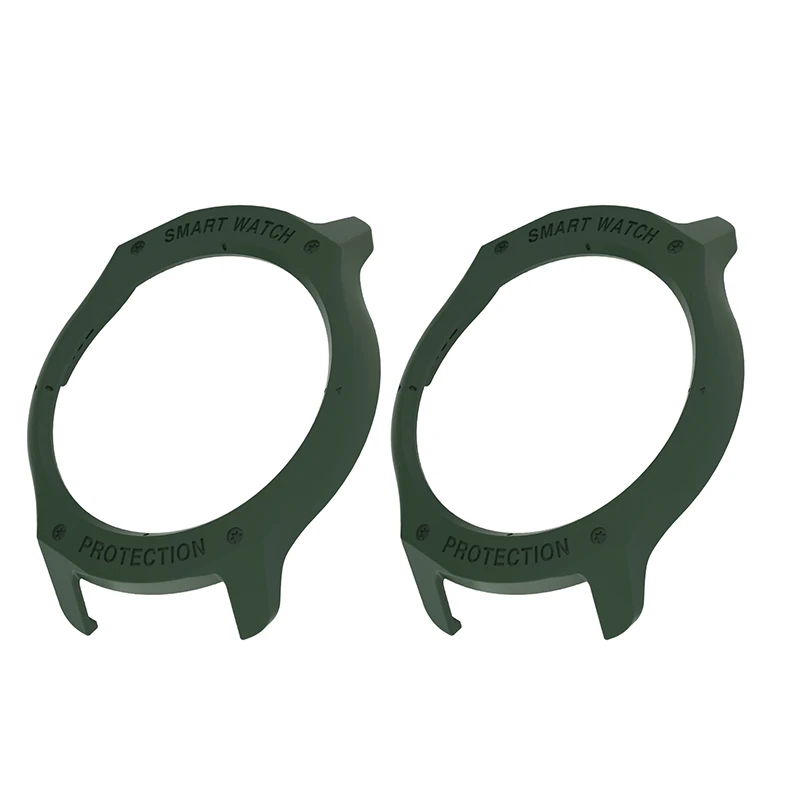 2-pack green Для ticwatch 2 Чехол SIKAI Твердый защитный чехол Красочный легкий корпус ПК - Цвет: 2-pack green