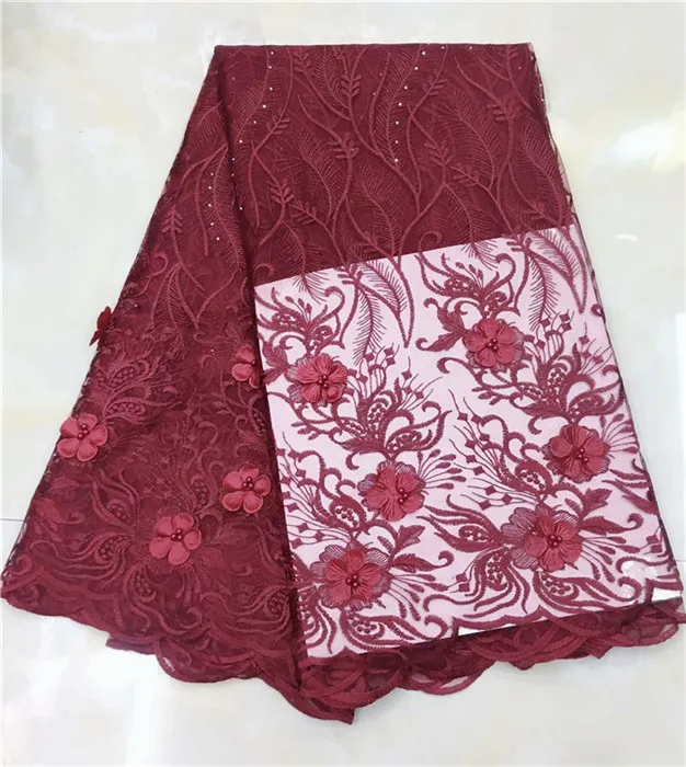 Африканская кружевная ткань высокого качества французская сетчатая расшитая