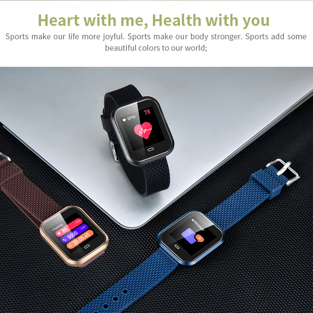 2018 The Newest CD16 Smart Watch Blood Pressure Heart Rate Monitor Sports Activity Fitness Tracker Bracelet IP67 Smartwatch | Электроника