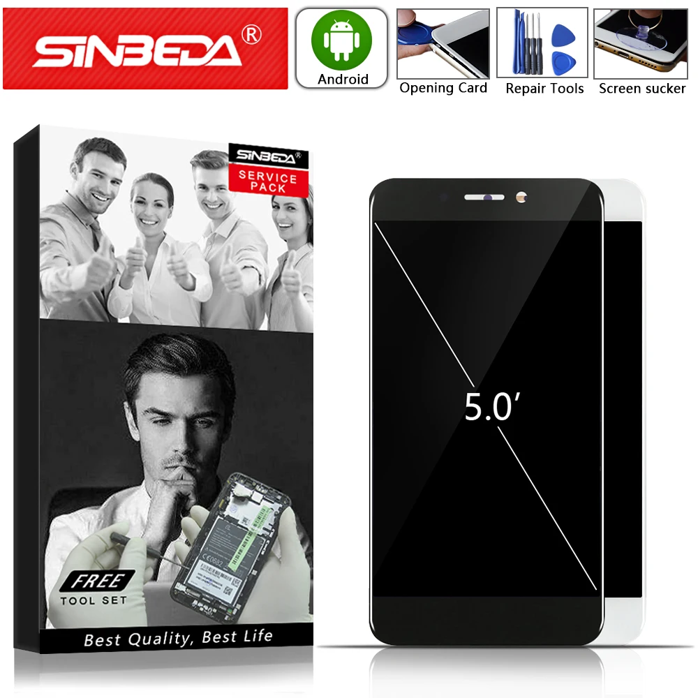5 0 &quotоригинал для HUAWEI Honor 6A ЖК дисплей Дисплей Сенсорный экран withFrame Honor6A DLI L22 L01 TL20