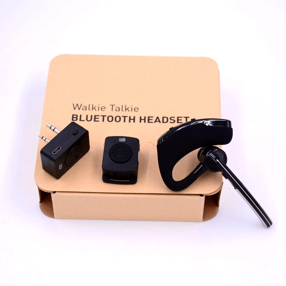 Беспроводная Bluetooth гарнитура Transeciver с кнопкой PTT для Motorola KENWOOD TYT BAOFENG ham