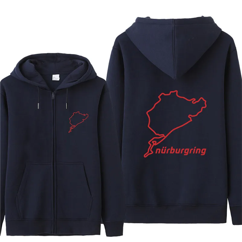 Nurburgring Дрифт Спортивная Толстовка толстовки для мужчин осеннее пальто пуловер флисовая куртка человек Nurburgring толстовки HS-070 - Цвет: as picture