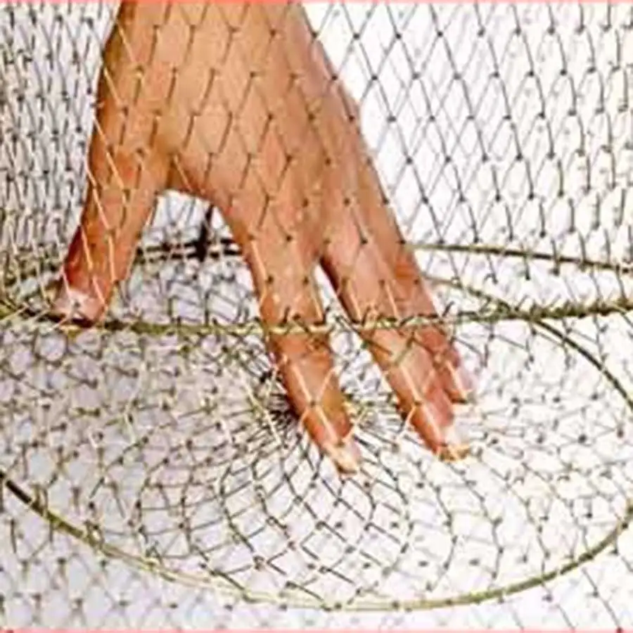 1 шт. металлическая клетка для рыбы складная креветок рыболовная сеть рыболовные