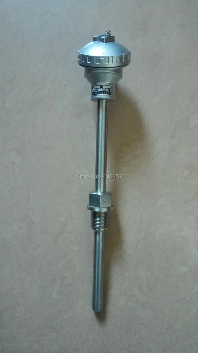 

500*350mm E type fabricated thermocouple WRE-230 probe sensor with screw