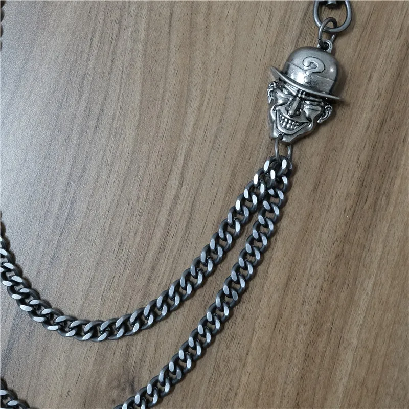 Men's Waist Wallet Belt Chains 2 Layers Heavy Rock Metal Hip Hop Gothic Pants Chain Trousers Jean Key Fashion Jewelry | Украшения и