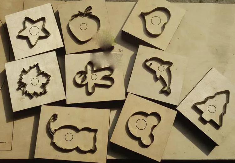 Индивидуальные кожаные ремесла специальной формы нож перфоратор Ручной