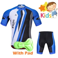 2020 new cycling jersey set for boys girls pro cycling clothing for kids ropa ciclismo childrens bicycle wear racing bike wear