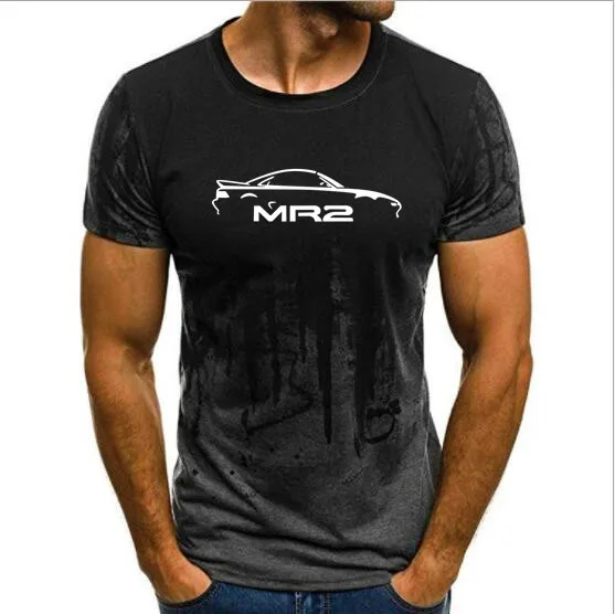 Топы с принтом брызг чернил мужские повседневные футболки для TOYOTA MR2 MK1