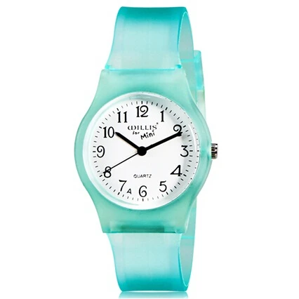 Аналоговые кварцевые наручные часы карамельных цветов для маленьких