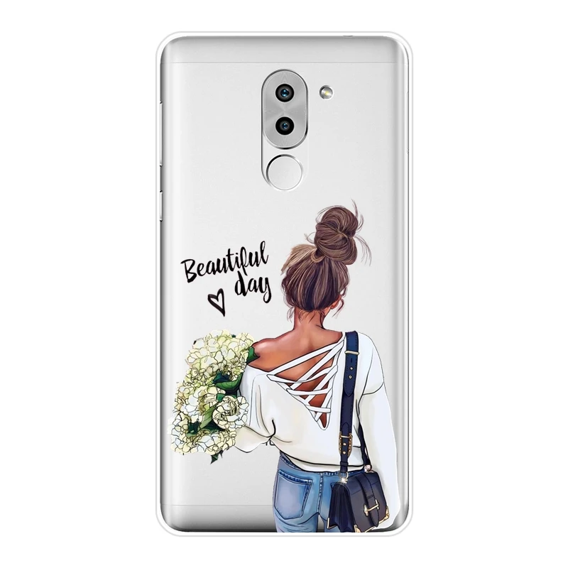 No.1 Чехол для телефона из ТПУ для Huawei Honor 6 5A 4X 5X 6X, мягкий силиконовый чехол-накладка на заднюю панель для Huawei Honor 6A 4C 5C 6C Pro - Цвет: No.1